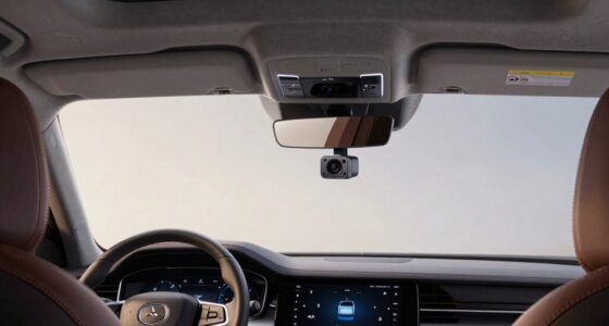 top rearview mirror dash cams