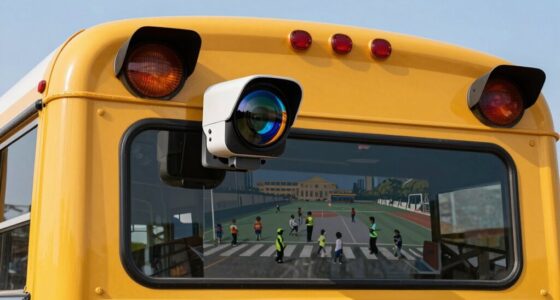 top school bus backup cameras