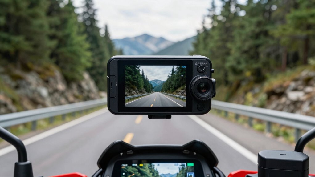 top touring motorcycle dash cams