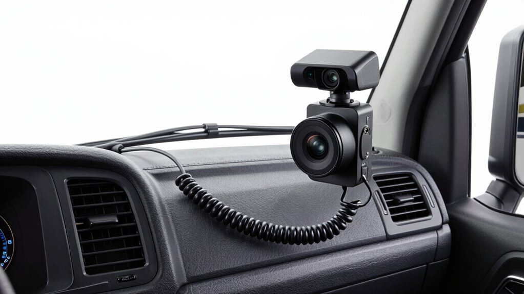 top truck dash cam cables