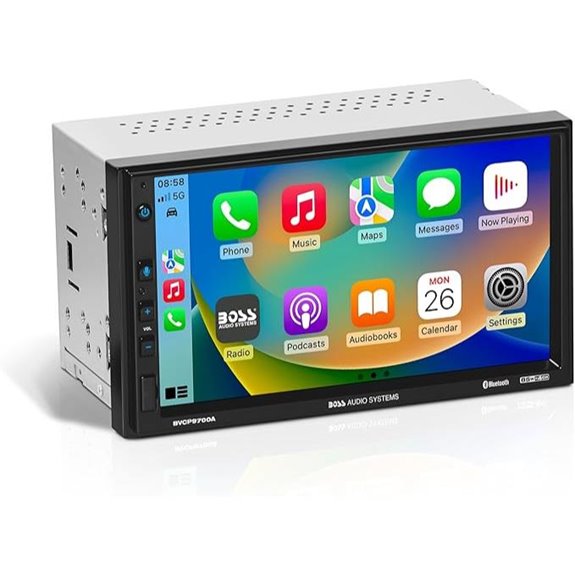 BOSS Car Stereo with Touchscreen Apple CarPlay Bluetooth