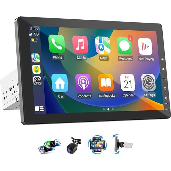 10.1 Car Radio with Touchscreen Apple CarPlay GPS