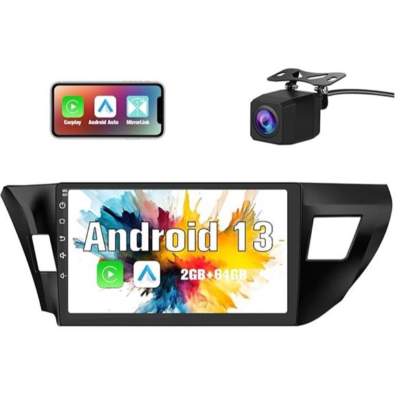 10-Inch Android Car Stereo for Toyota Corolla 2014-2016