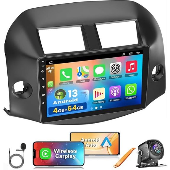 Car Stereo for Toyota RAV4 2007-2012 with Touch Screen