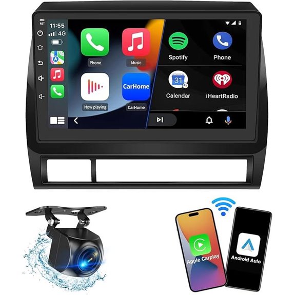9-Inch Toyota Tacoma Car Stereo with Android Auto