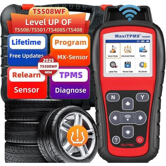 Autel MaxiTPMS TS508WF TPMS Relearn & Diagnosis Tool