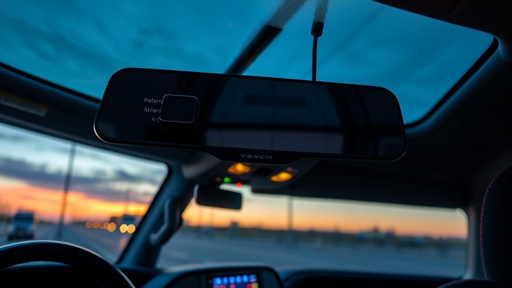truck dash cam features