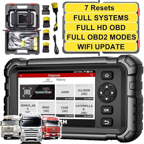 Launch CRP129 HD Truck Diagnostic Scanner