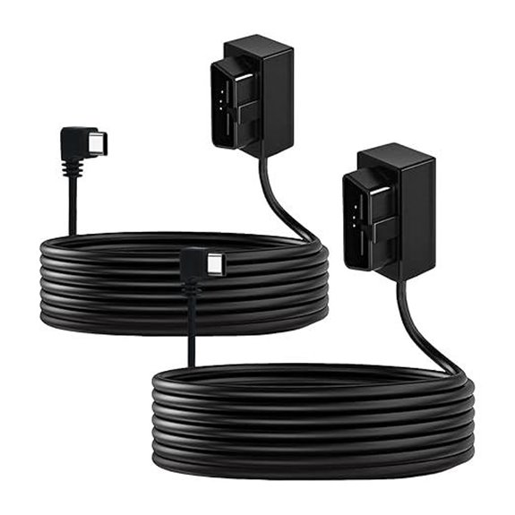 2-Pack Dash Cam Hardwire Kit with Low Voltage Protection