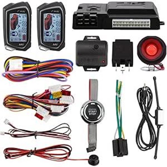 EASYGUARD EC207-M9-SR 2-Way Car Alarm Security Kit