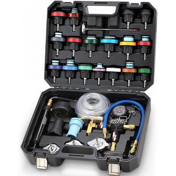 FOUR UNCLES Universal Cooling System Pressure Tester Kit