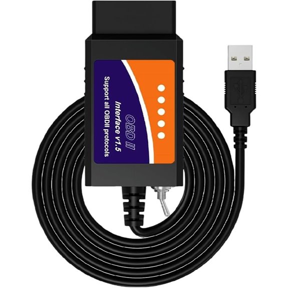 ELM327 USB OBD2 Scanner for Windows