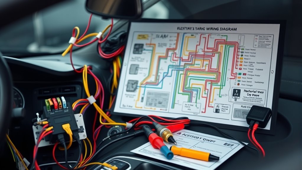 use diagrams for accurate wiring