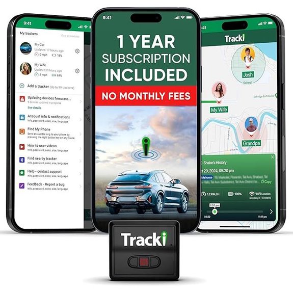 Tracki 4G LTE GPS Tracker for Vehicles & Kids