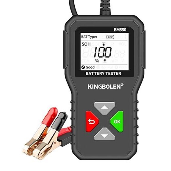 KINGBOLEN Car Battery Tester for Vehicles