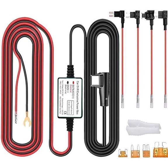 Dash Cam Hardwire Kit with Low Voltage Protection