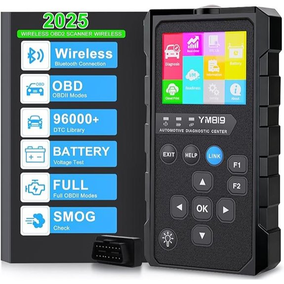 OBD2 Bluetooth Scanner for Vehicle Diagnostics
