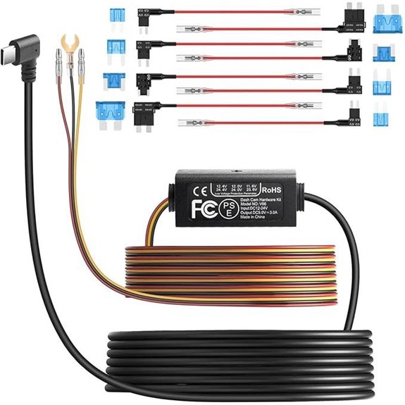 Dash Cam Hardwire Kit with Parking Mode