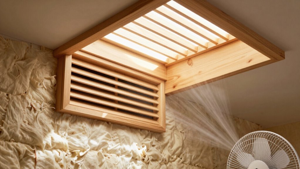 ventilation improves heat control