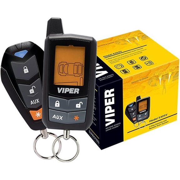 Viper 5305V 2 Way LCD Vehicle Car Alarm Keyless Entry Remorte Start System