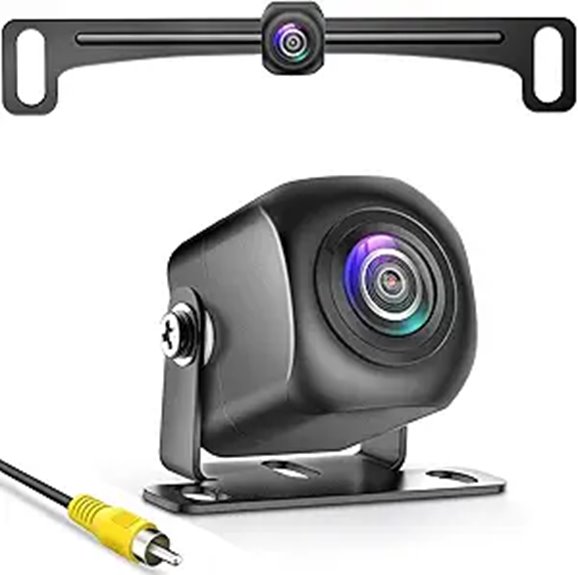 PixelMan 1080P Waterproof Rearview Camera for Cars