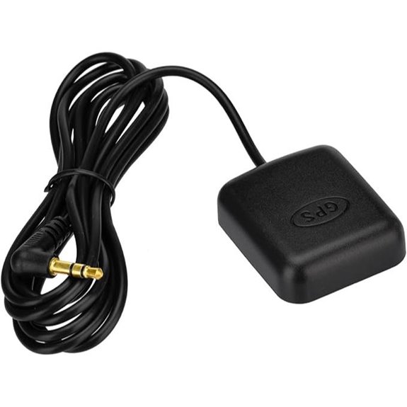 SZSAUTO Waterproof Vehicle GPS Antenna with 3.5mm Plug