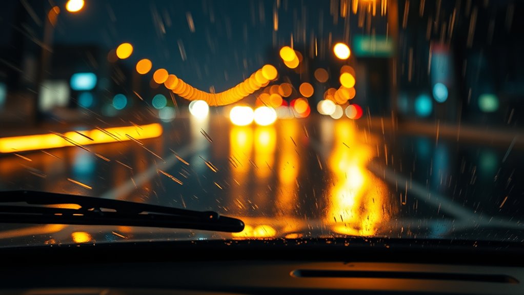 wet surfaces enhance reflections