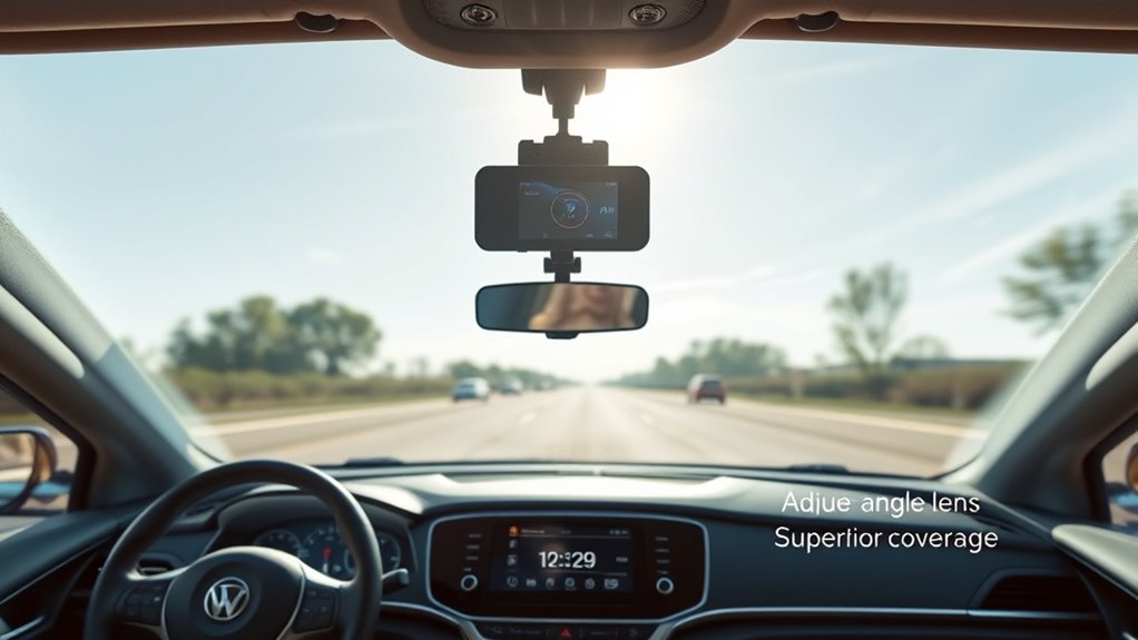 wide angle high definition coverage