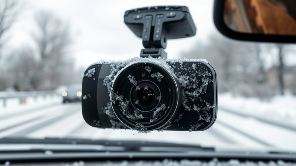 winter proof dash cam features