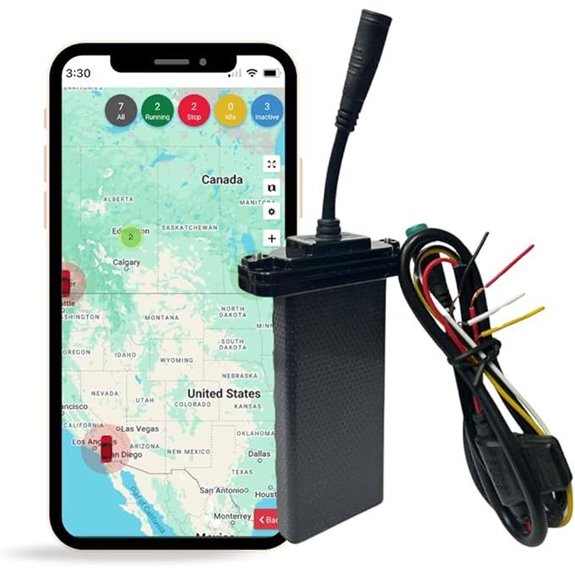 GCTECH 12 Wired GPS Vehicle Tracker with SIM