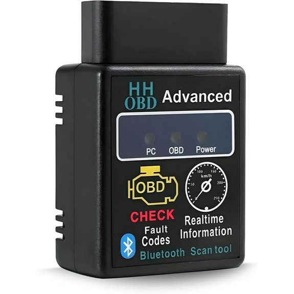 Bluetooth OBD2 Wireless Car Diagnostic Scanner