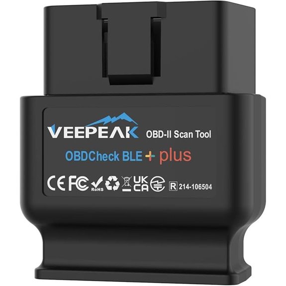 Veepeak BLE+ Bluetooth OBD II Car Diagnostic Scanner