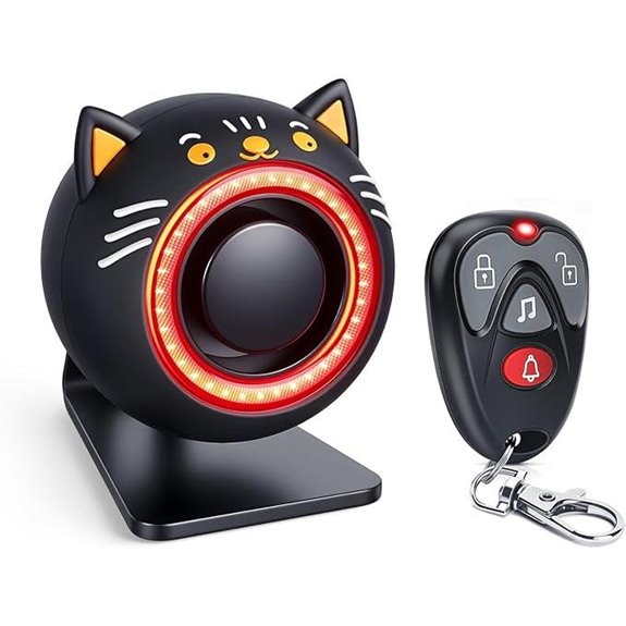 Wireless Car Alarm System with Motion Sensor and Lights