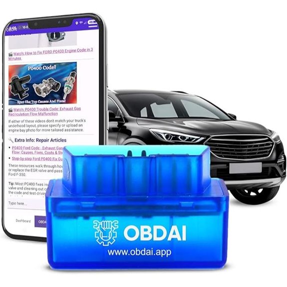 AI-Powered Wireless OBD2 Vehicle Diagnostic Scanner