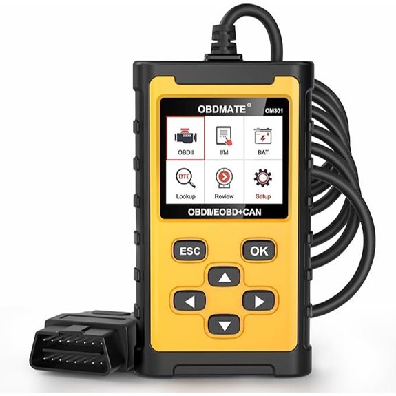 Wireless OBDII Car Scanner with Live Data and Printing