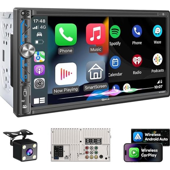 7 Wireless Car Stereo with Apple Carplay & Bluetooth