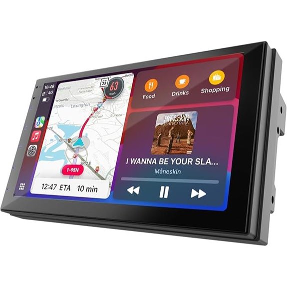 Wireless CarPlay & Android Auto Head Unit with Backup Camera