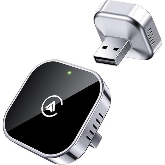 Teeran 2-in-1 Wireless CarPlay & Android Auto Adapter