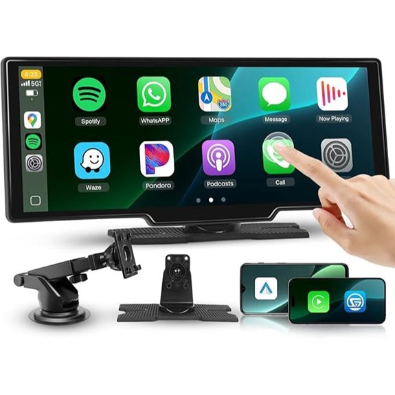 Carplay 10.26 IPS Touch Screen Car Stereo Wireless