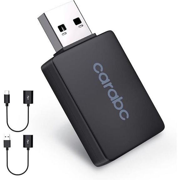 Wireless CarPlay Adapter for iPhone Plug-and-Play Auto Connect