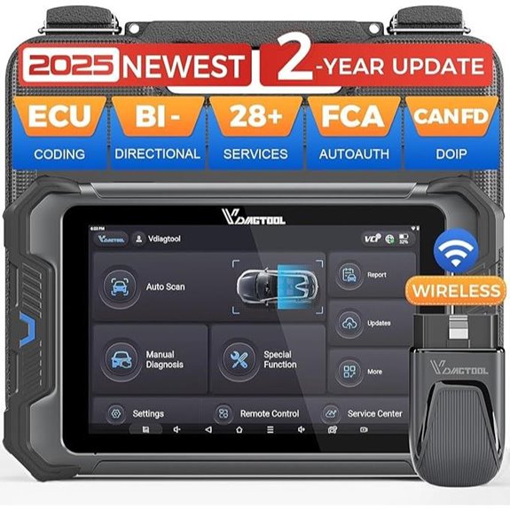 VDIAGTOOL VD80BT Lite Wireless OBD2 Scanner