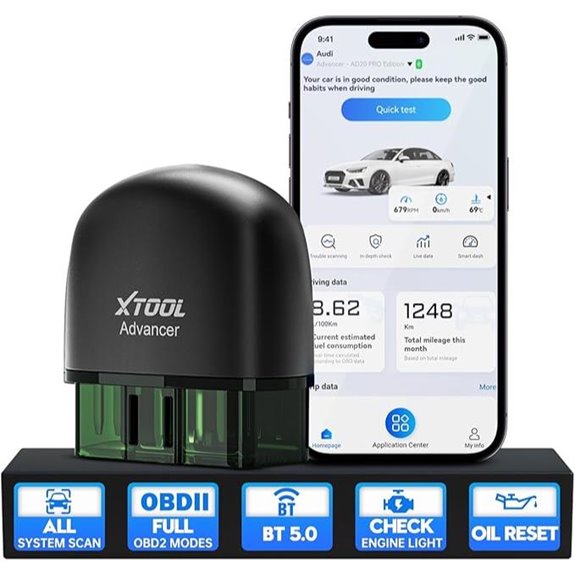 XTOOL Advancer AD20 Pro Wireless OBD2 Scanner