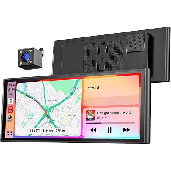 Wireless CarPlay & Android Auto Portable Screen