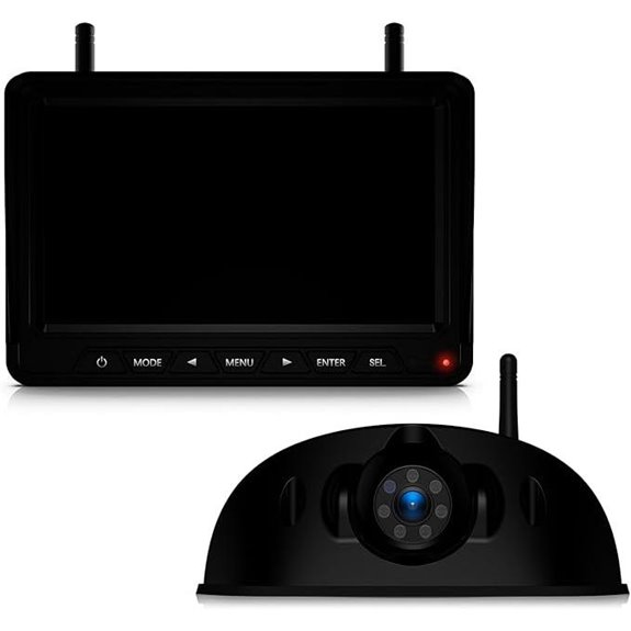 Fookoo 7 Wireless RV Backup Camera System