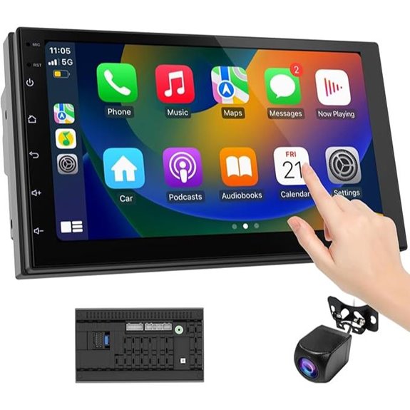 Wireless CarPlay & Android Auto Touchscreen Stereo System