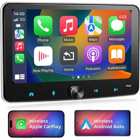Wireless Carplay Android Auto 7-Inch Touchscreen Stereo