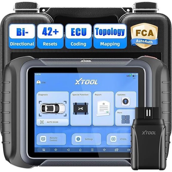 XTOOL D8W OBD2 Wireless Diagnostic Scanner