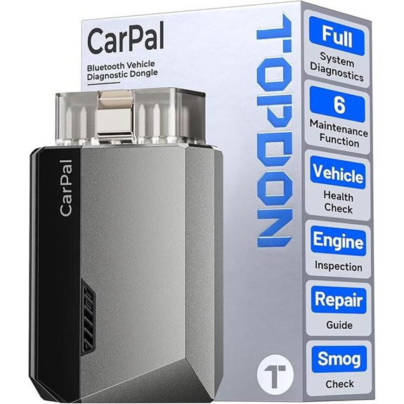 TOPDON Carpal OBD2 Scanner Bluetooth for Vehicles