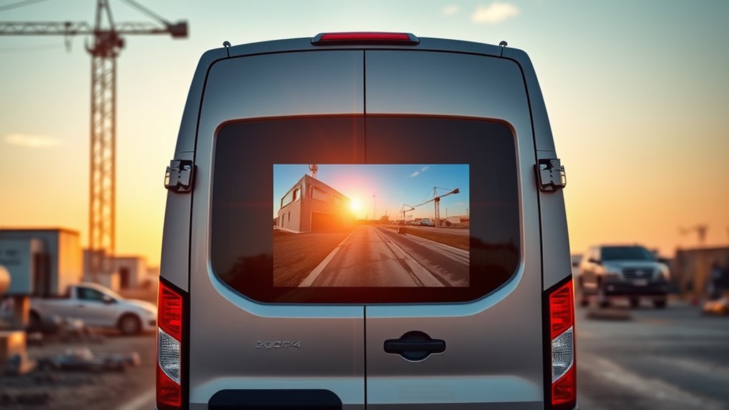 work van backup camera factors
