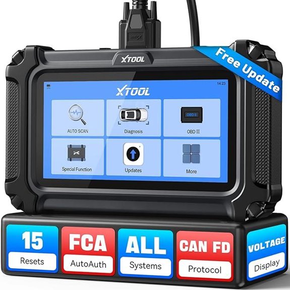 XTOOL D6 Full System OBD2 Scanner with Updates